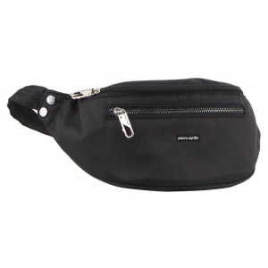 Anti-Theft Range Pierre Cardin Anti-Theft Waist Bag Mujer Negras | ENLW-28963