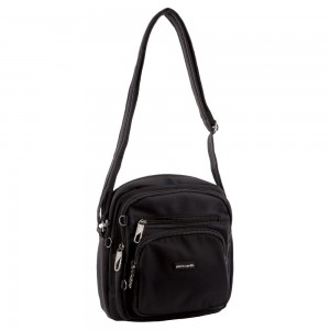 Anti-Theft Range Pierre Cardin Anti-Theft Cross Body Bag Travel Negras | AQLG-56324