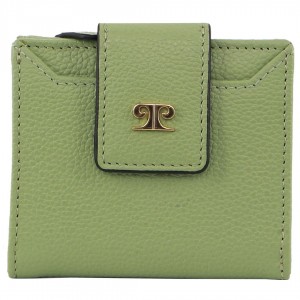 Bi-Fold Wallets Pierre Cardin Leather Flip-over Bi-fold Wallet Mujer Jade | MEQC-23975