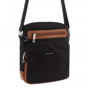 Bolsas Hombro Pierre Cardin Anti-Theft Cross Body Bag Mujer Negras | GNRH-56492