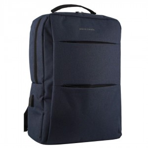 Business Computer Bags Pierre Cardin Travel & Business Backpack with Built-in USB Port Hombre Azul Marino | MRLO-07845