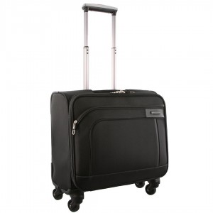 Cabin Cases Pierre Cardin 4 Wheel Mobile Office Cabin Case Travel Negras | ERXY-03528