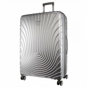 Cabin Cases Pierre Cardin 54cm CABIN Hard Shell Case Travel Plateadas | BRYG-31869