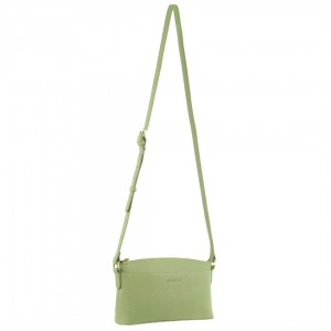 Clutch Pierre Cardin Leather Crossbody Bag Mujer Jade | EFTD-56173