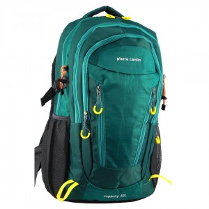 Mochila De viaje Pierre Cardin Nylon Adventure Travel & Sport Large Backpack Travel Verde | YTHC-29075