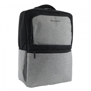 Mochila De viaje Pierre Cardin Travel & Business Backpack with Built-in USB Port Travel Gris | YVXT-50437