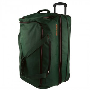 Soft Shell Cases Pierre Cardin 72cm Medium Soft Trolley Case Travel Verde | VJEN-69214