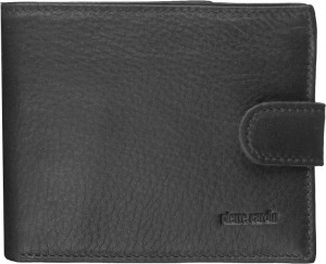 Tab Wallets Pierre Cardin Italian Leather Wallet Card Holder Hombre Negras | GPRV-93847