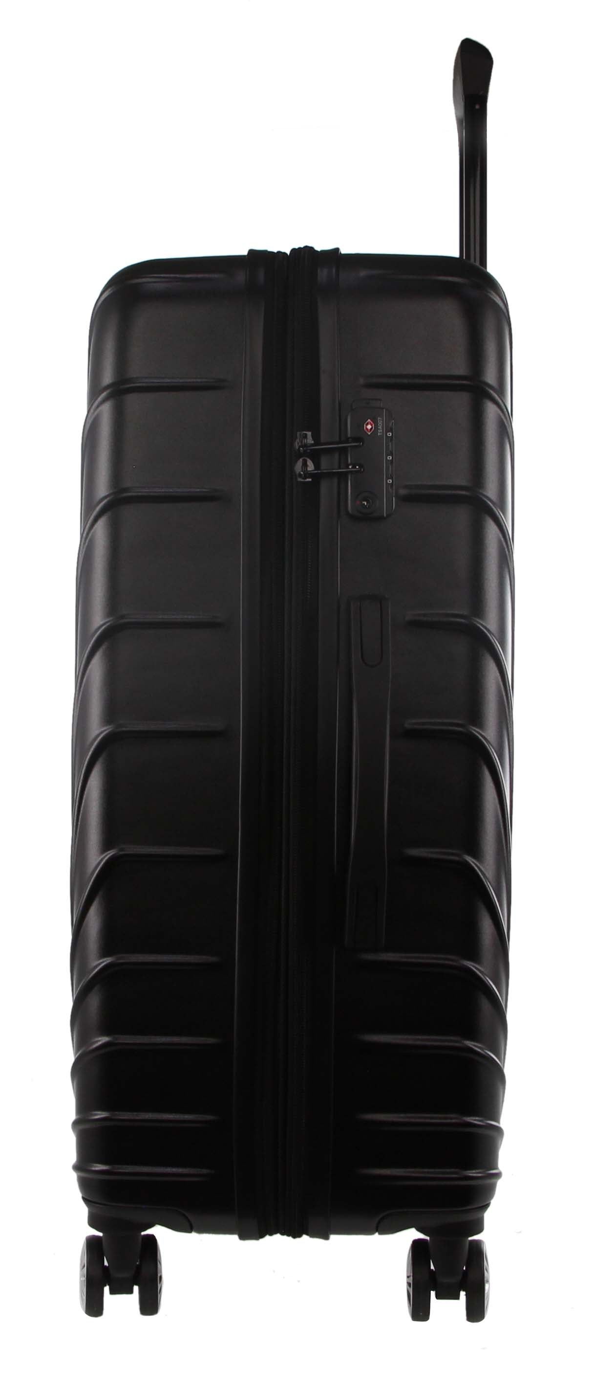 3-Piece Sets Pierre Cardin Hard Shell 3-Piece Luggage Set Travel Negras | BLWC-17405