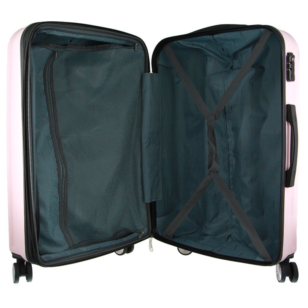 3-Piece Sets Pierre Cardin Hard Shell 3-Piece Luggage Set Travel Rosas | VUXL-34178