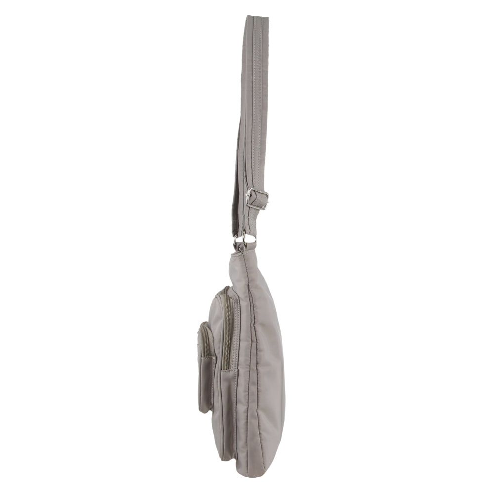 Anti-Theft Range Pierre Cardin Anti-Theft Cross Body Bag Mujer Gris Marrones | YEHU-72059