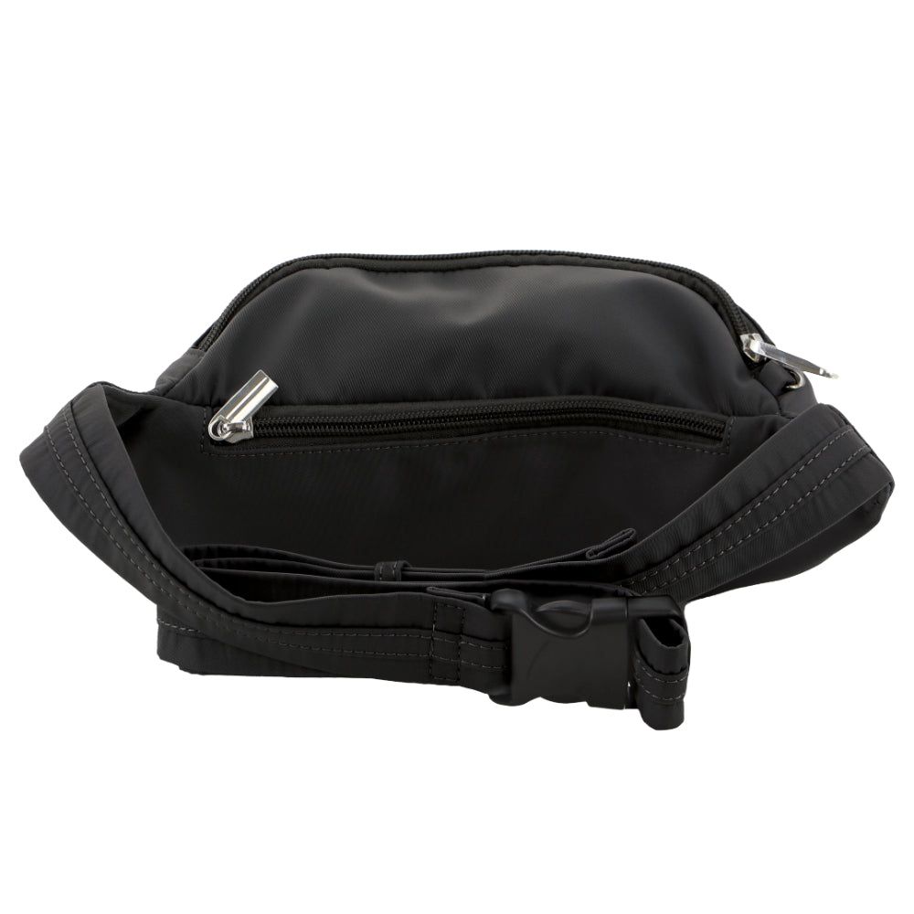 Anti-Theft Range Pierre Cardin Anti-Theft Waist Bag Mujer Negras | ENLW-28963