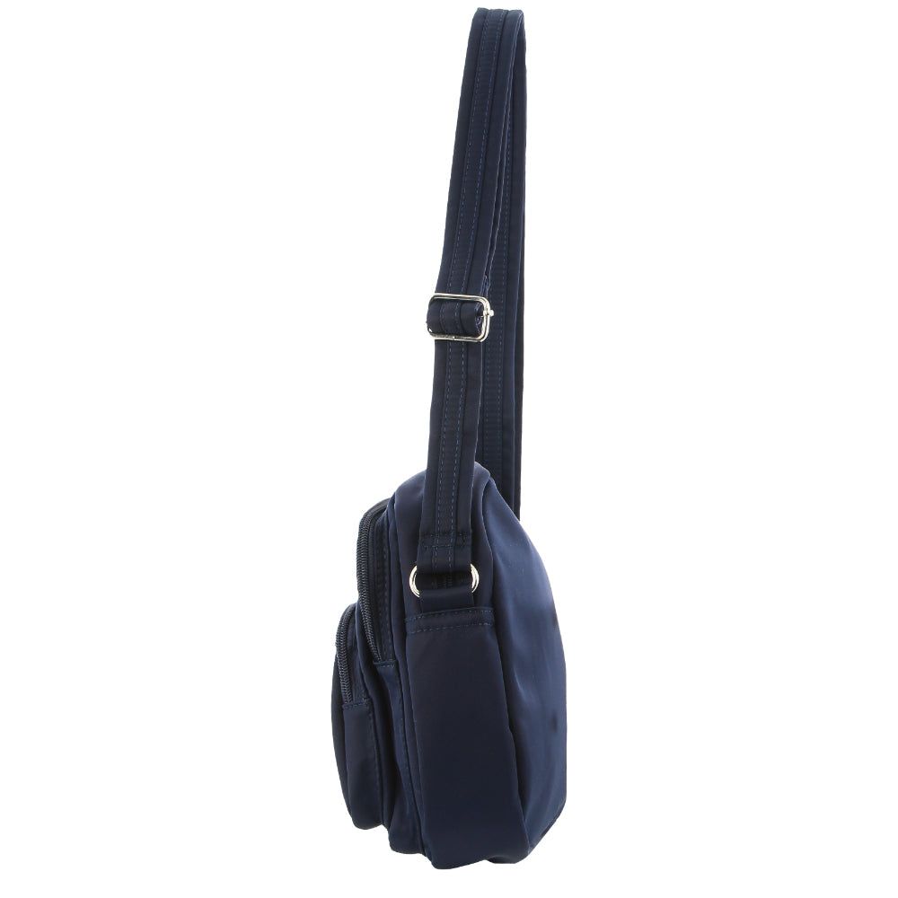 Anti-Theft Range Pierre Cardin Anti-Theft Cross Body Bag Mujer Azul Marino | WZDX-46803