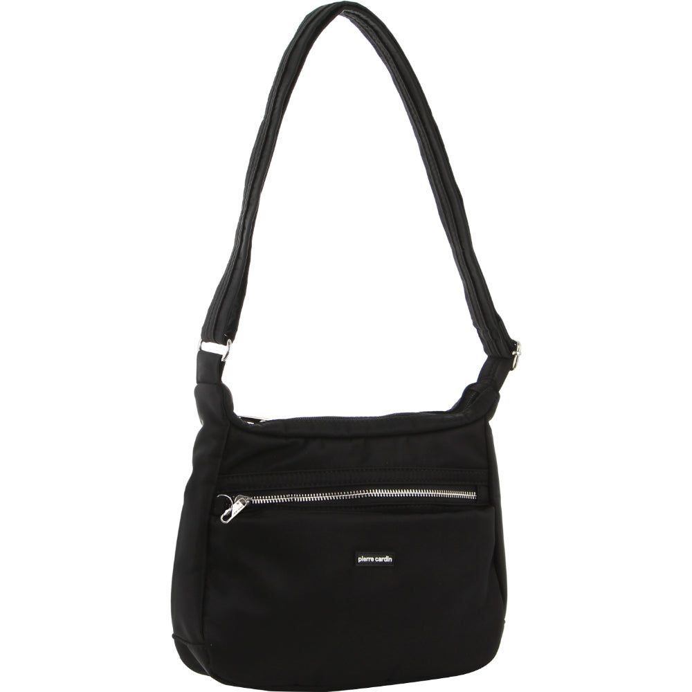 Anti-Theft Range Pierre Cardin Anti-Theft Cross Body Bag Mujer Negras | WITR-28675