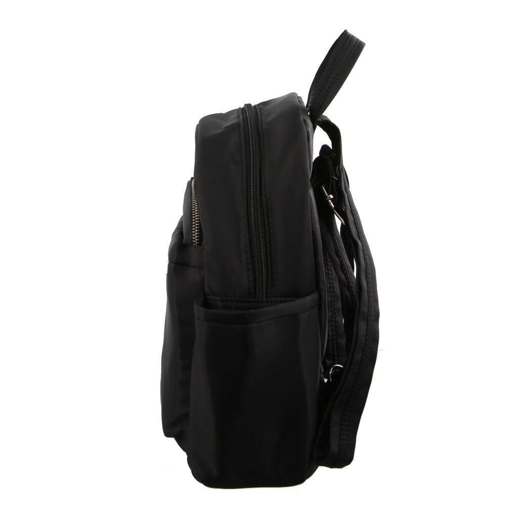 Anti-Theft Range Pierre Cardin Anti-Theft Backpack Mujer Negras | WCGZ-86903