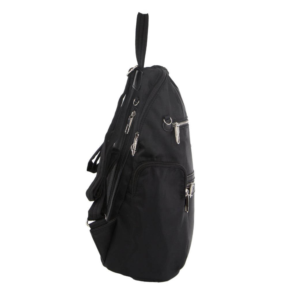 Anti-Theft Range Pierre Cardin Anti-Theft Backpack Mujer Negras | ZJUD-68402