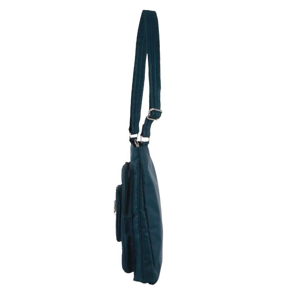 Anti-Theft Range Pierre Cardin Anti-Theft Cross Body Bag Mujer Turquesa | RBST-58612