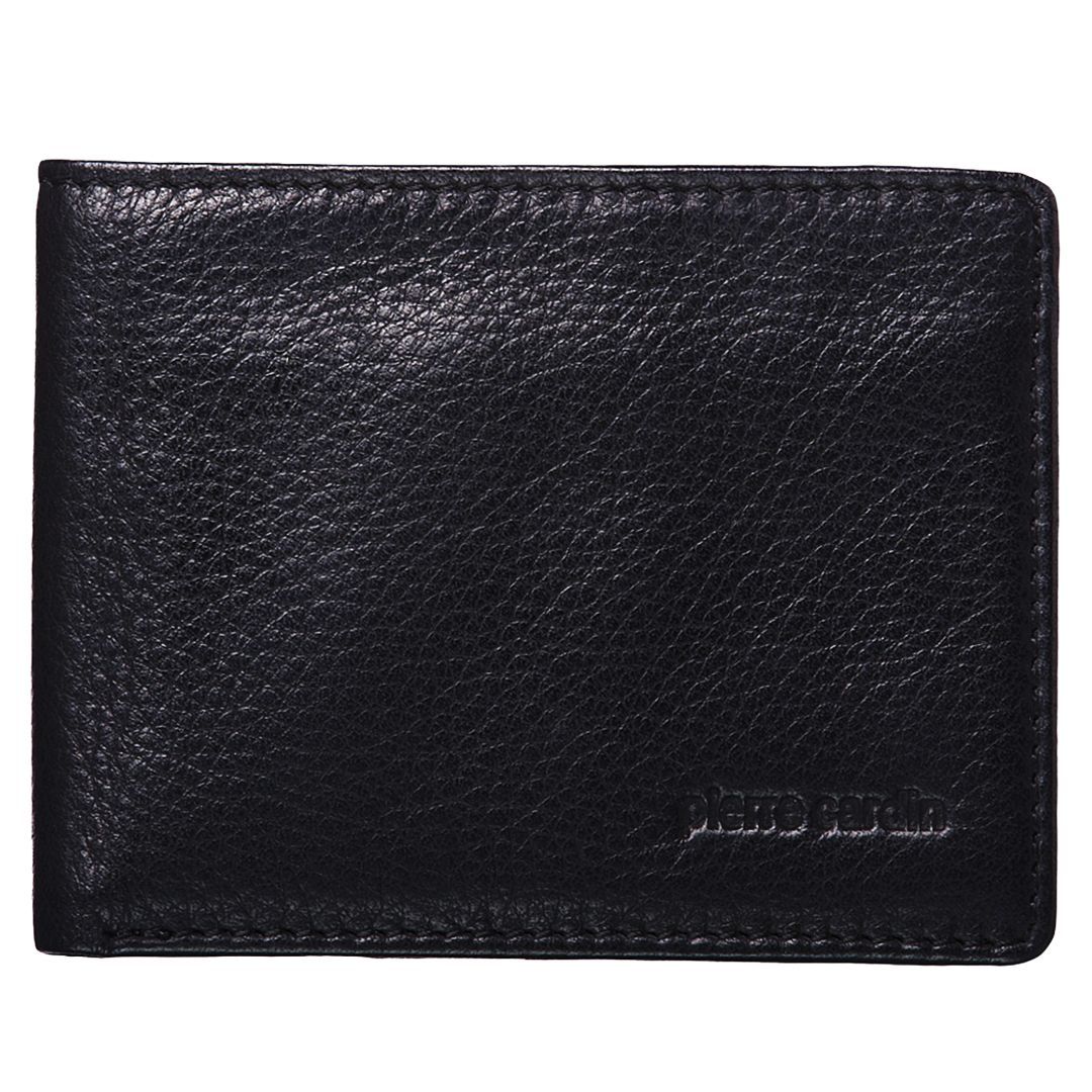 Bi-Fold Wallets Pierre Cardin Italian Leather Bi-Fold Wallet Hombre Negras | AMXE-31970