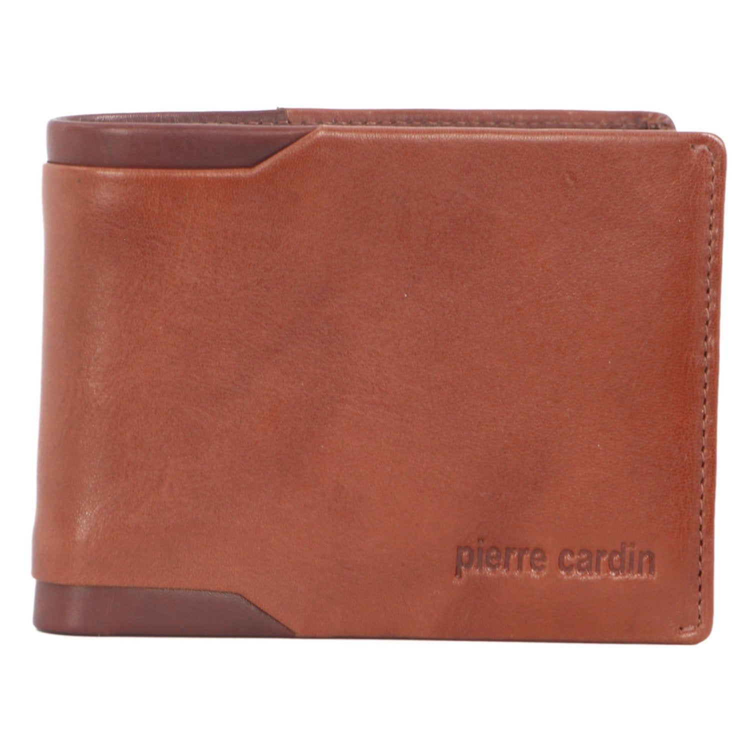 Bi-Fold Wallets Pierre Cardin Leather Bi-Fold Wallet Hombre Negras | NKTR-21497