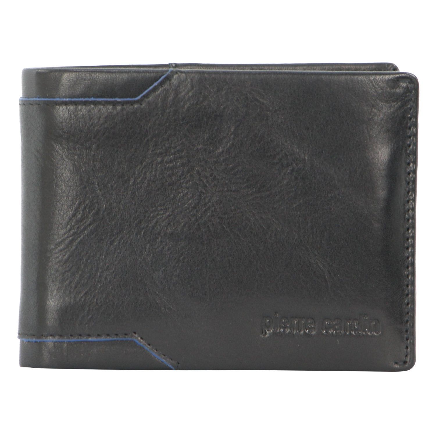 Bi-Fold Wallets Pierre Cardin Leather Bi-Fold Wallet Hombre Negras | NKTR-21497