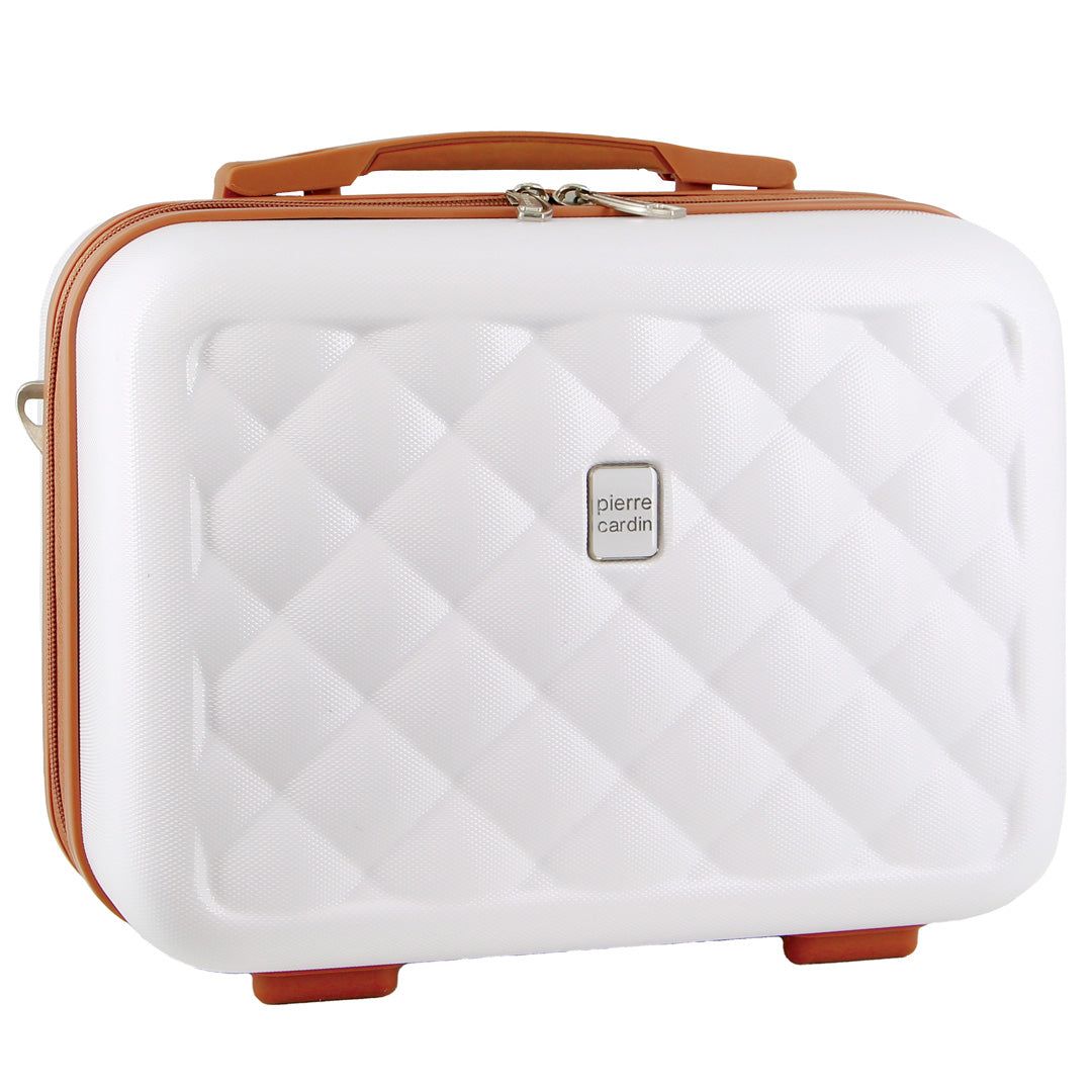 Bolsa De Maquillaje Pierre Cardin Hard Shell Beauty Case Travel Blancas | DGNQ-12074