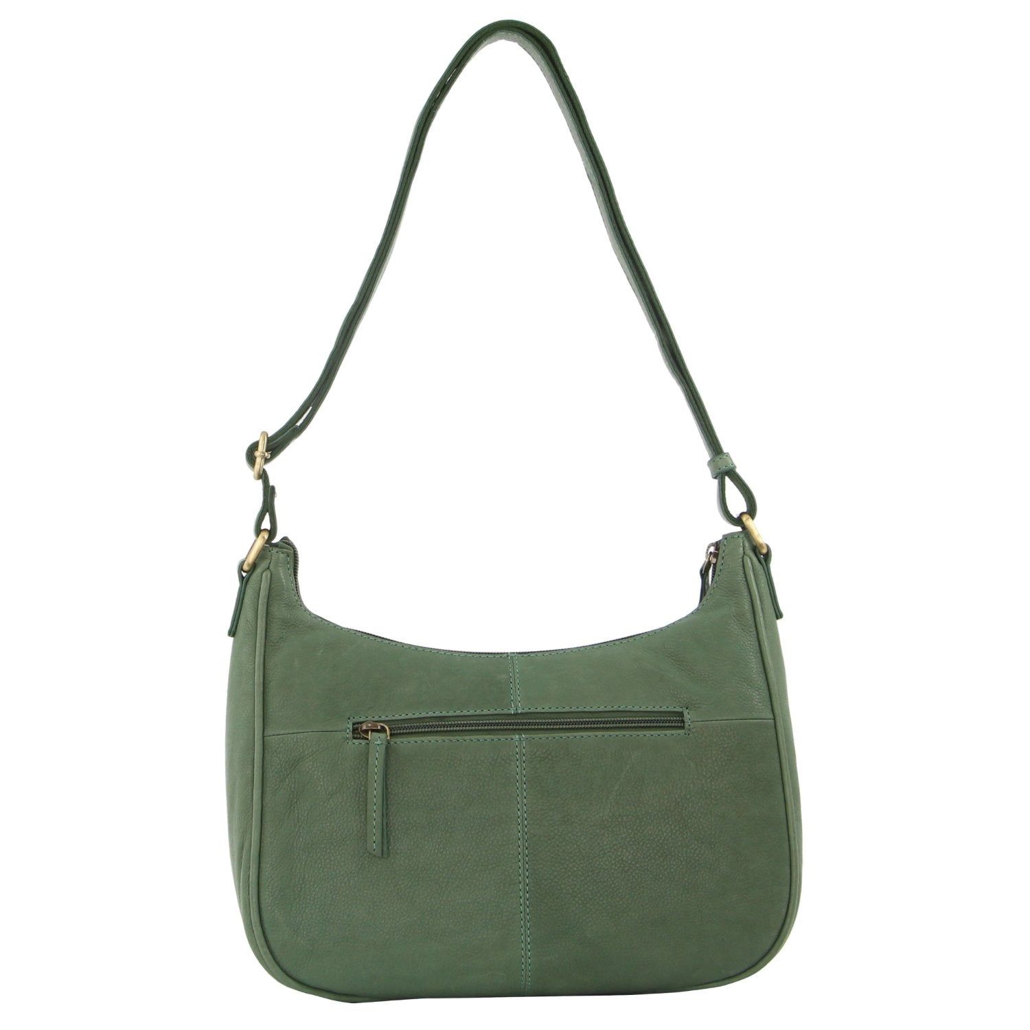 Bolsas Hombro Pierre Cardin Herringbone Embossed Leather Tassle Crossbody Bag Mujer Verde | VIKR-41672