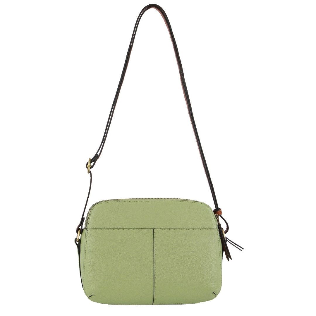 Bolsas Hombro Pierre Cardin Leather Classic Crossbody Bag Mujer Jade | PKMJ-30945