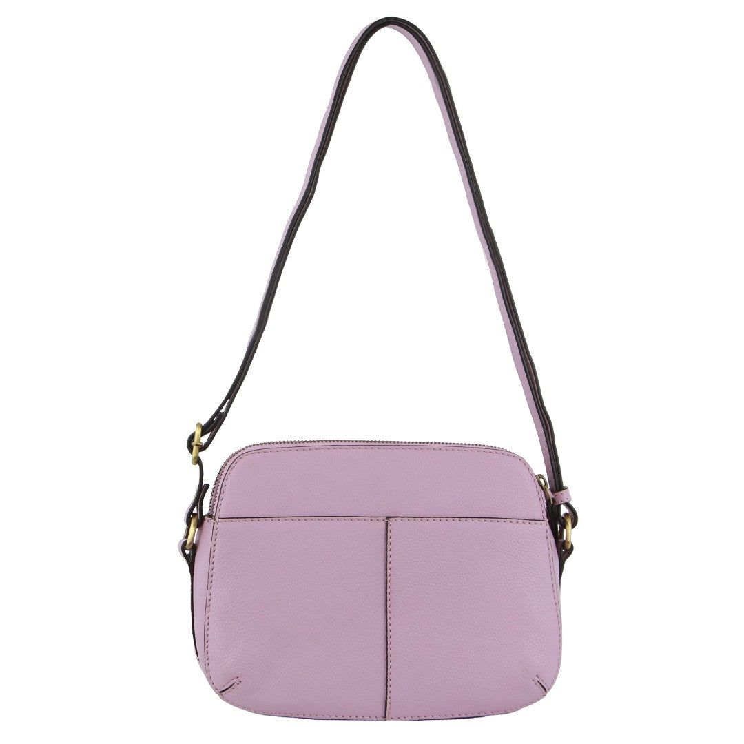 Bolsas Hombro Pierre Cardin Leather Crossbody Bag Mujer Rosas | QZPA-14398