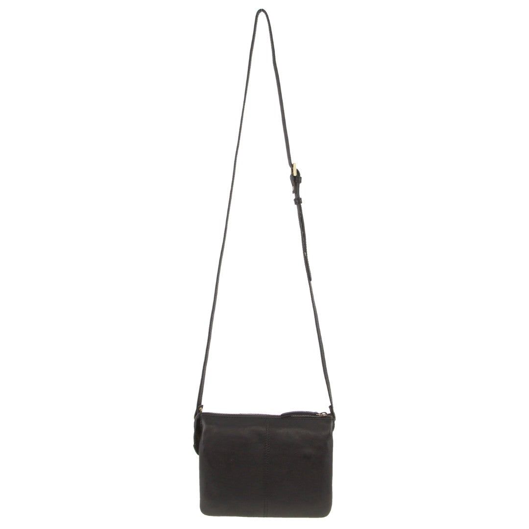 Bolsas Hombro Pierre Cardin Leather Diamond Pattern Embossed Crossbody Bag Mujer Negras | FZQR-49857