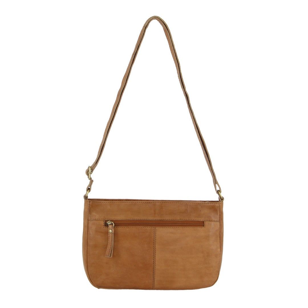 Bolsas Hombro Pierre Cardin Leather Stitch-design Cross-Body Bag Mujer Marrones | OFBP-92145