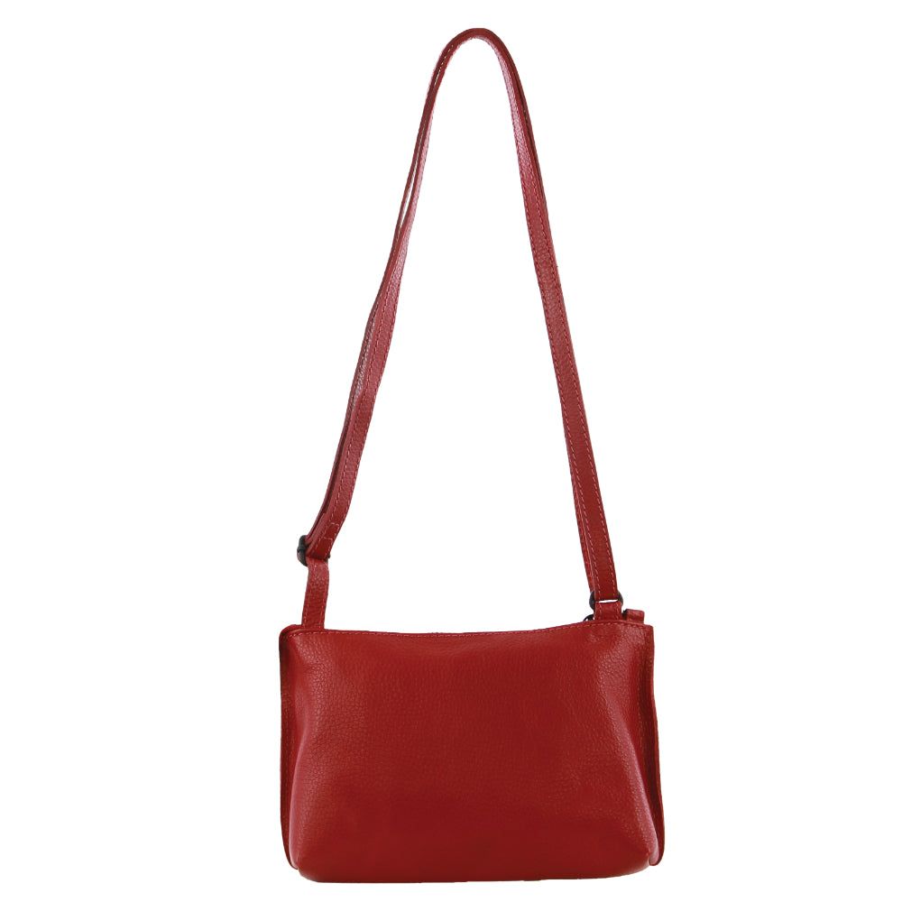 Bolsas Hombro Pierre Cardin Leather Trendy Cross-Body Bag Mujer Rojas | JLAT-62450