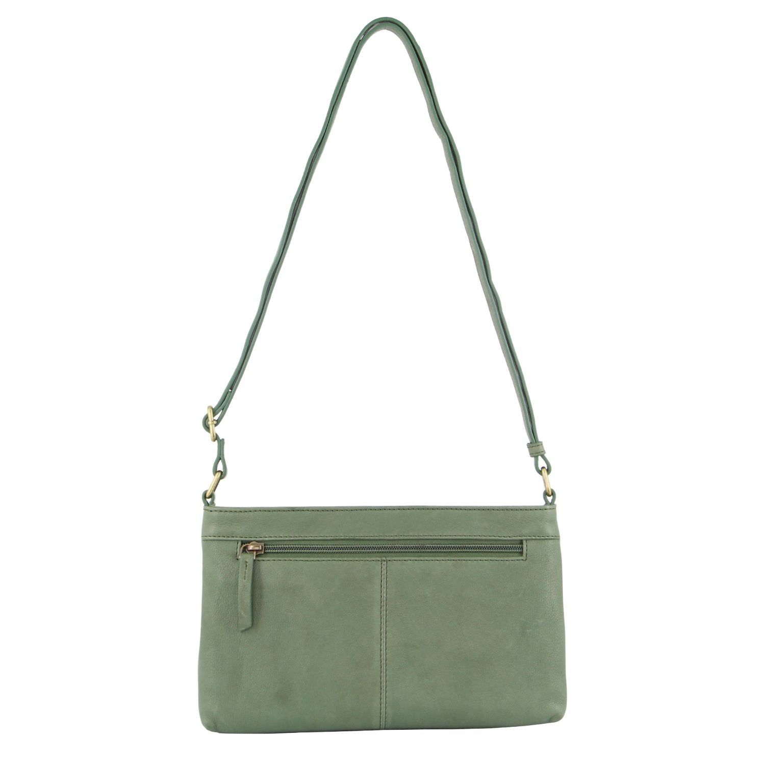 Bolsas Hombro Pierre Cardin Woven Leather Blazer Bag Mujer Verde | WISH-83417