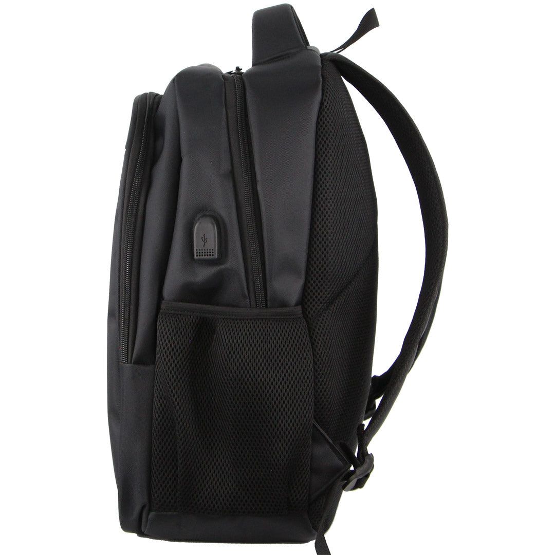 Business Computer Bags Pierre Cardin Travel & Business Backpack with Built-in USB Port Hombre Negras | CGBJ-69504