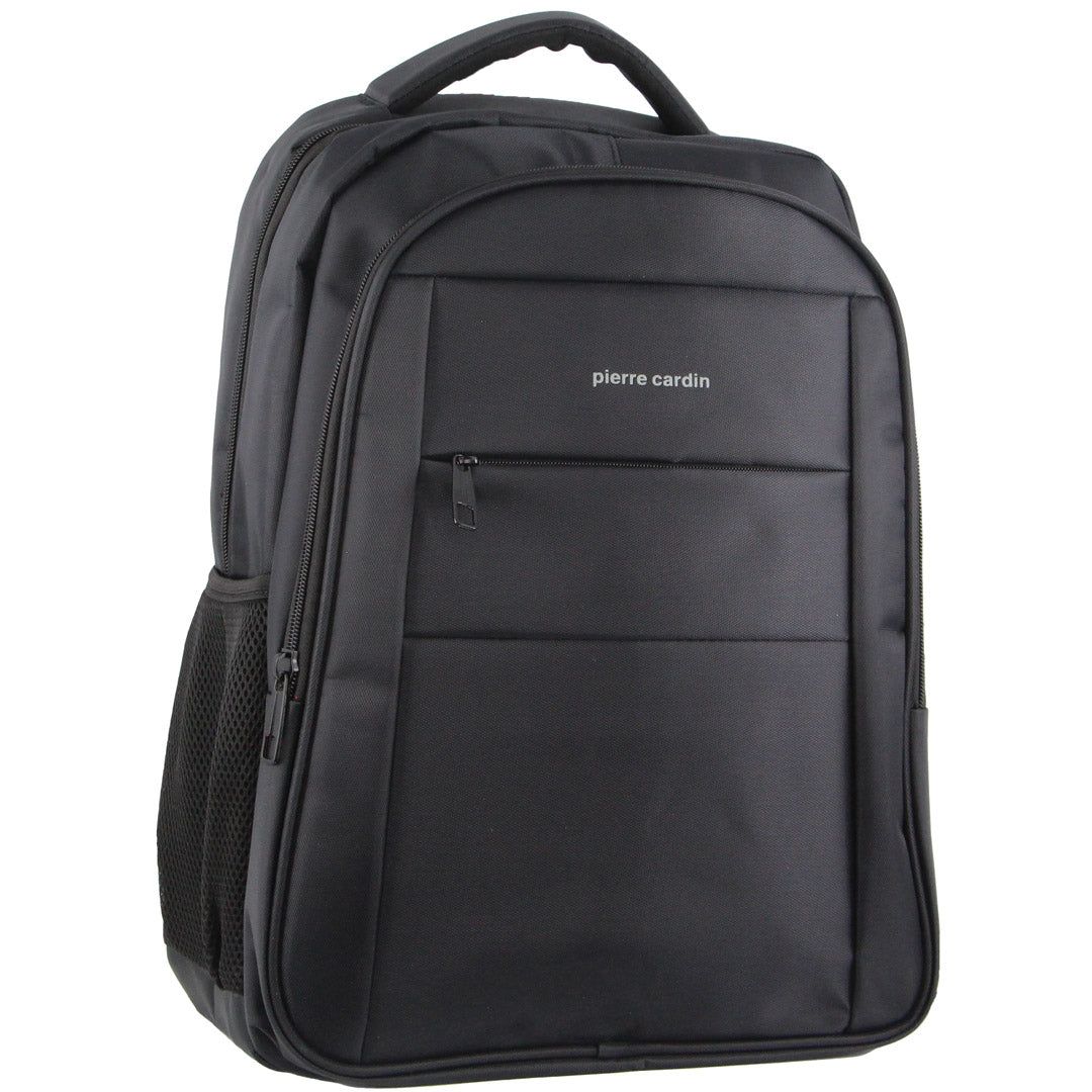 Business Computer Bags Pierre Cardin Travel & Business Backpack with Built-in USB Port Hombre Negras | CGBJ-69504