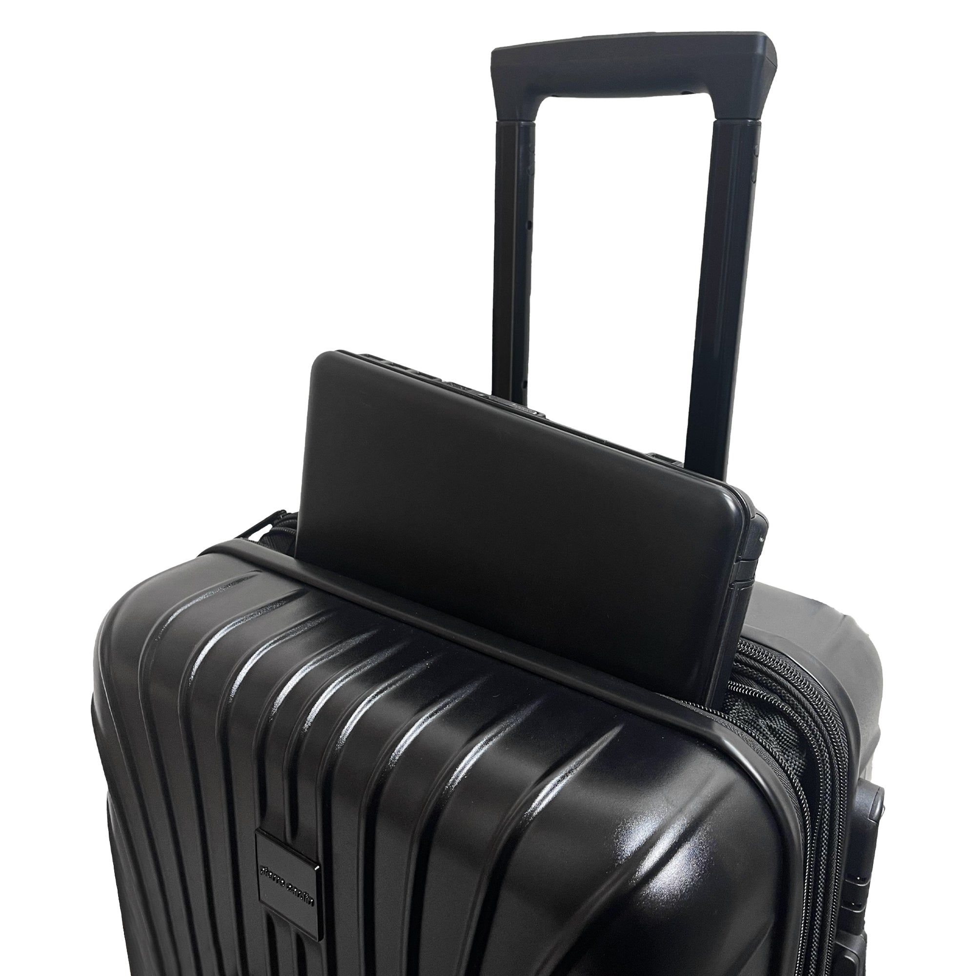 Cabin Cases Pierre Cardin 54cm CABIN Hard Shell Case Travel Negras | UGXS-67140