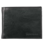 Carteras De Tres Pliegues Pierre Cardin Rustic Leather Tri-Fold Wallet Hombre Negras | IXGZ-89426