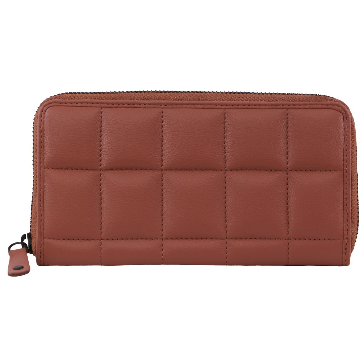 Carteras Grandes Pierre Cardin Italian Pleated Leather Zip Wallet Mujer Rosas | QCER-64527