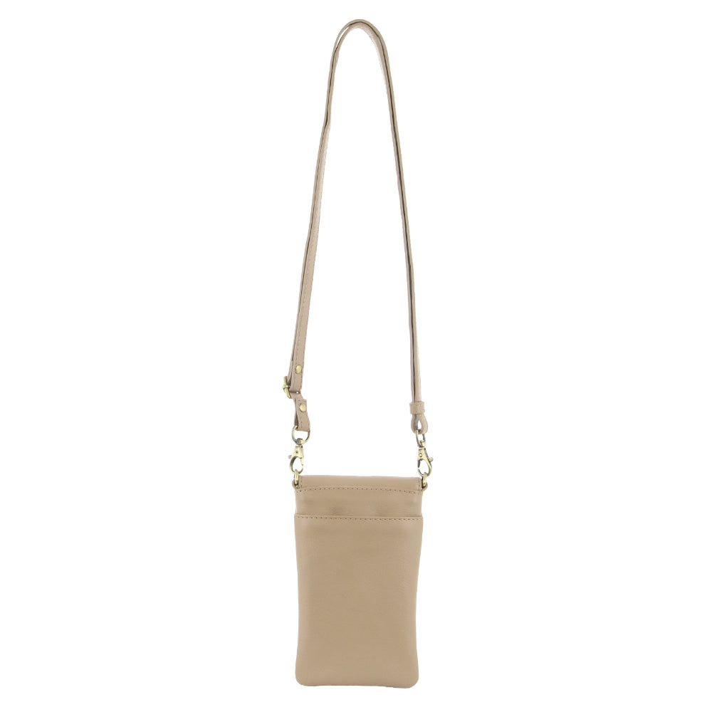 Carteras Grandes Pierre Cardin Leather Phone Cross-Body Bag Mujer Doradas | XWJP-92876