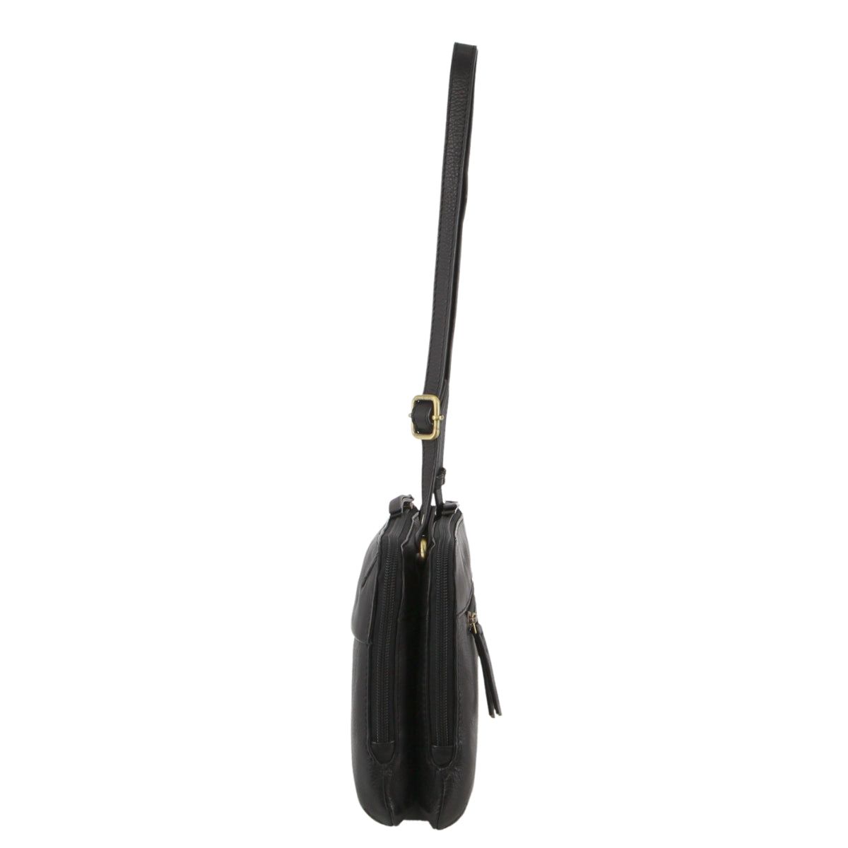 Clutch Pierre Cardin Leather Crossbody Bag Mujer Negras | XOFG-51843