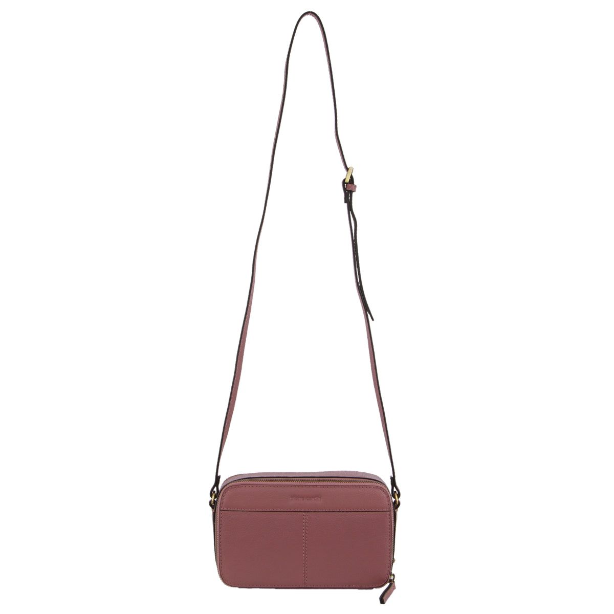 Clutch Pierre Cardin Leather Crossbody Camera Bag Mujer Rosas | QHVL-42801