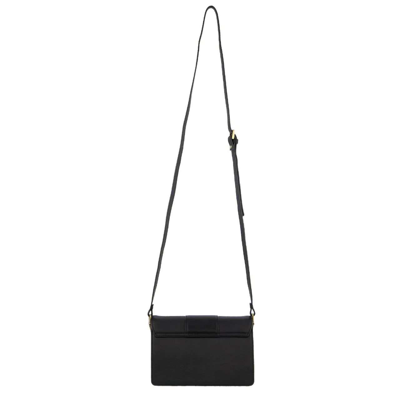 Clutch Pierre Cardin Leather Flapover Cross-Body Clutch Mujer Negras | LFXA-67054