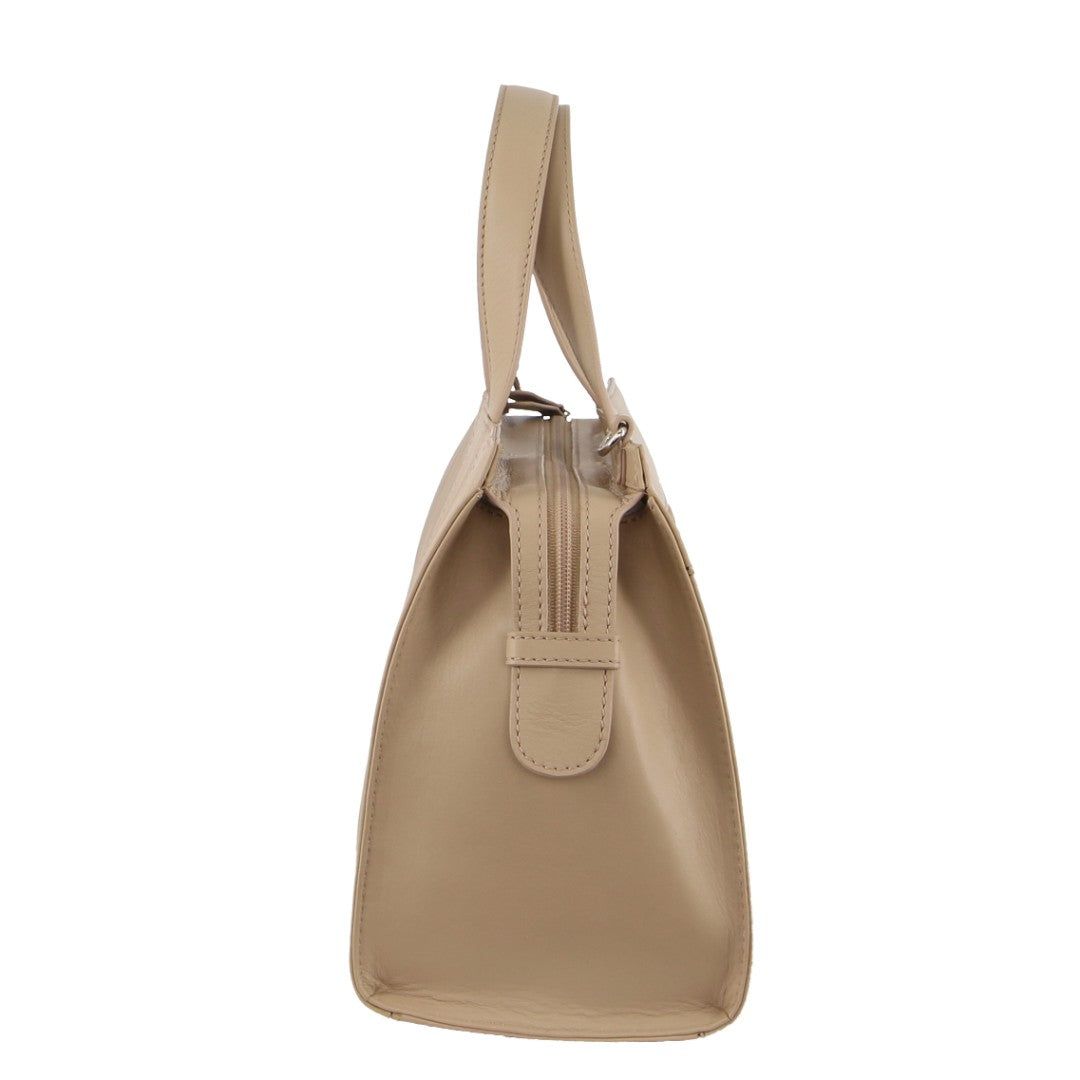 Handbags Pierre Cardin Leather Stitch-design Tote Bag Mujer Doradas | EYNW-40785