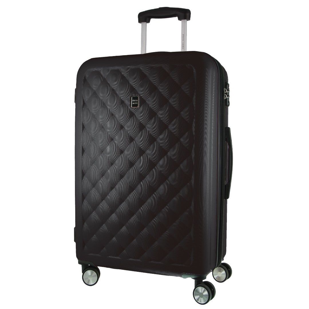 Hard Shell Cases Pierre Cardin 80cm LARGE Hard Shell Case Travel Negras | RPKD-34671