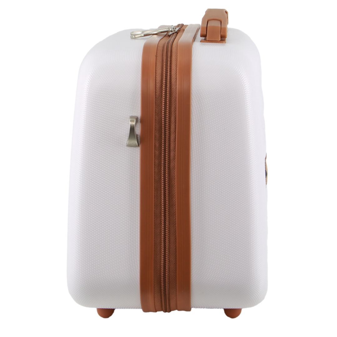 Hard Shell Cases Pierre Cardin Hard Shell Beauty Case Travel Blancas | KVQI-84729