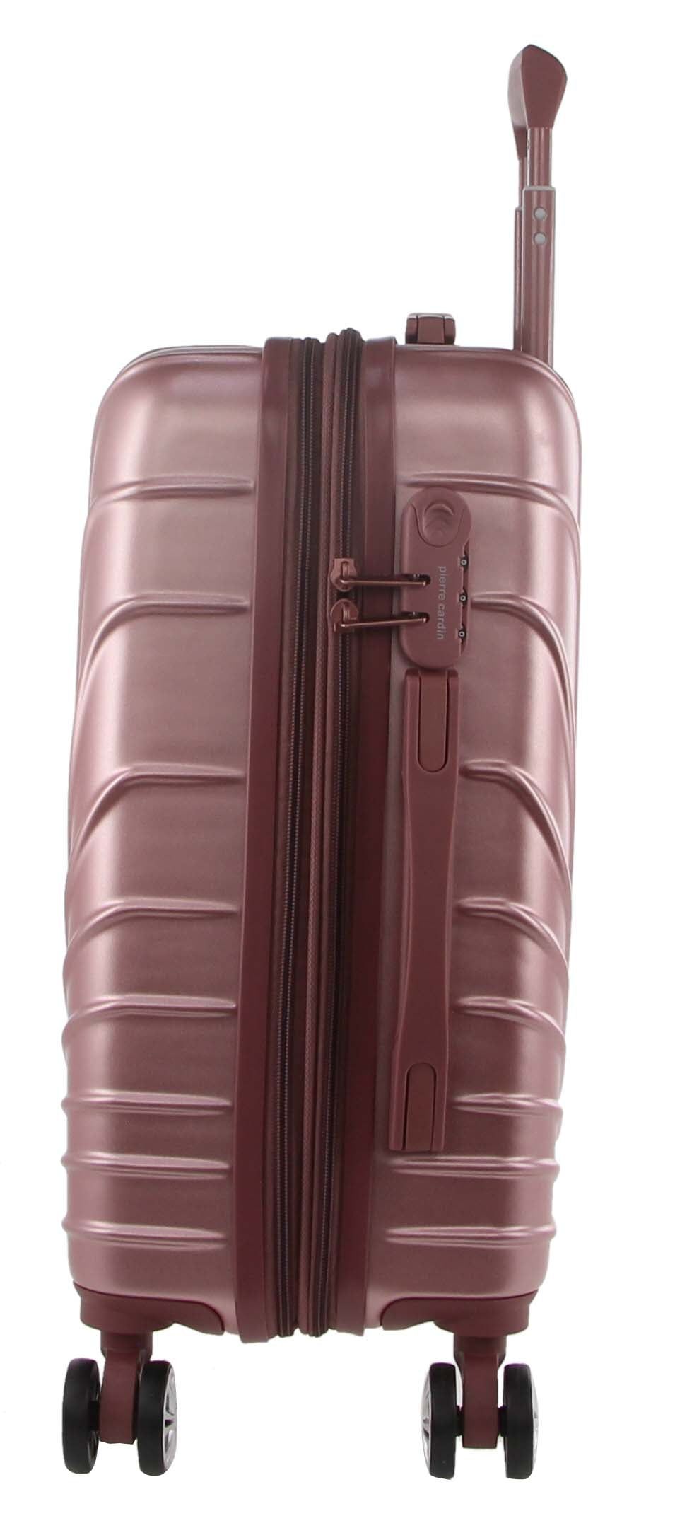 Large Cases Pierre Cardin 80cm LARGE Hard Shell Case Travel Rosas | OJYR-85940