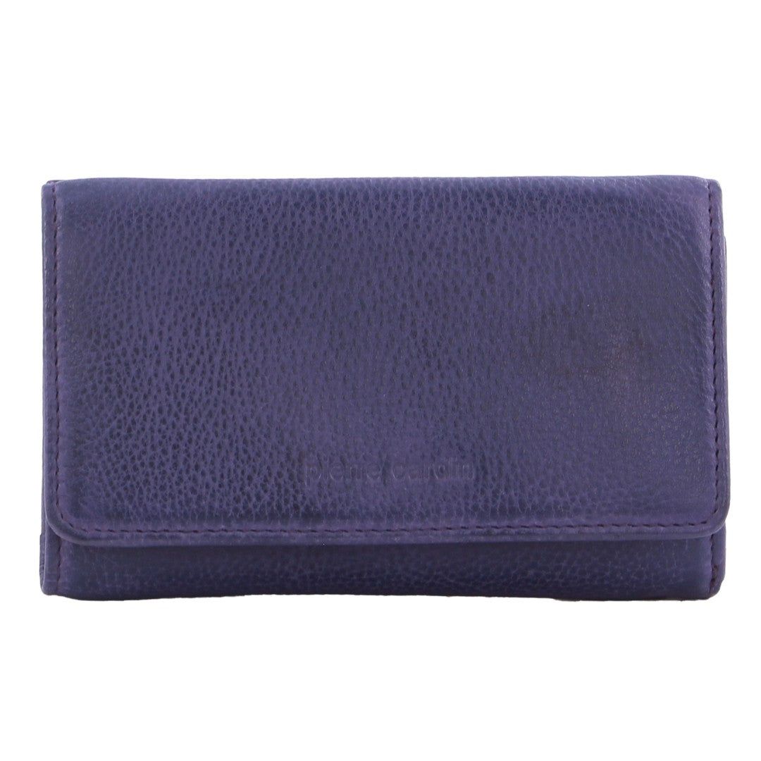 Medium Wallets Pierre Cardin Leather Tri-Fold Wallet Mujer Marrones | YALW-63524