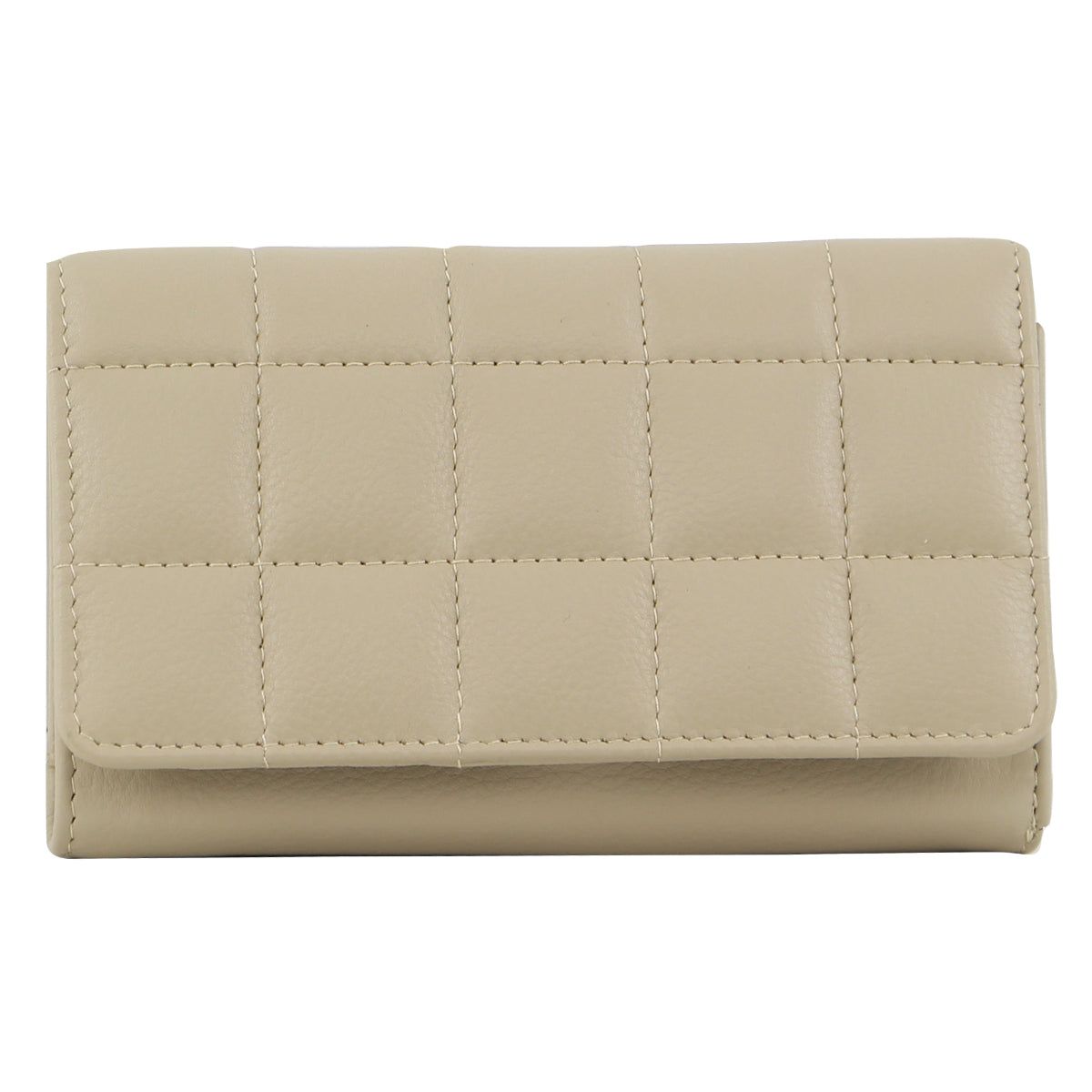 Medium Wallets Pierre Cardin Pleated Leather Tri-Fold Wallet Mujer Turquesa | GKAR-30841