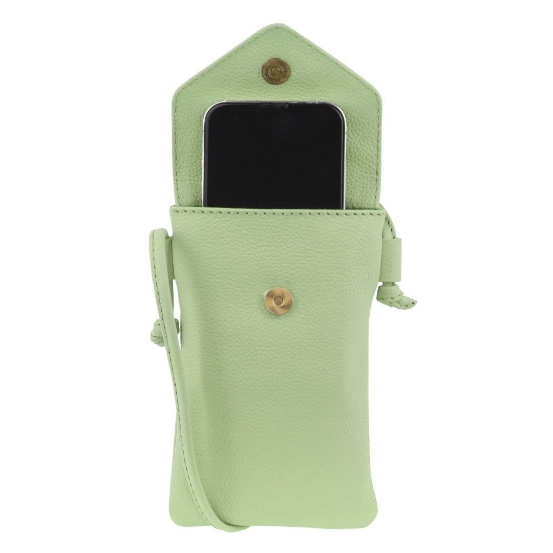 Mobile Phone Wallets Pierre Cardin Leather Phone Bag Mujer Jade | KXDF-70368