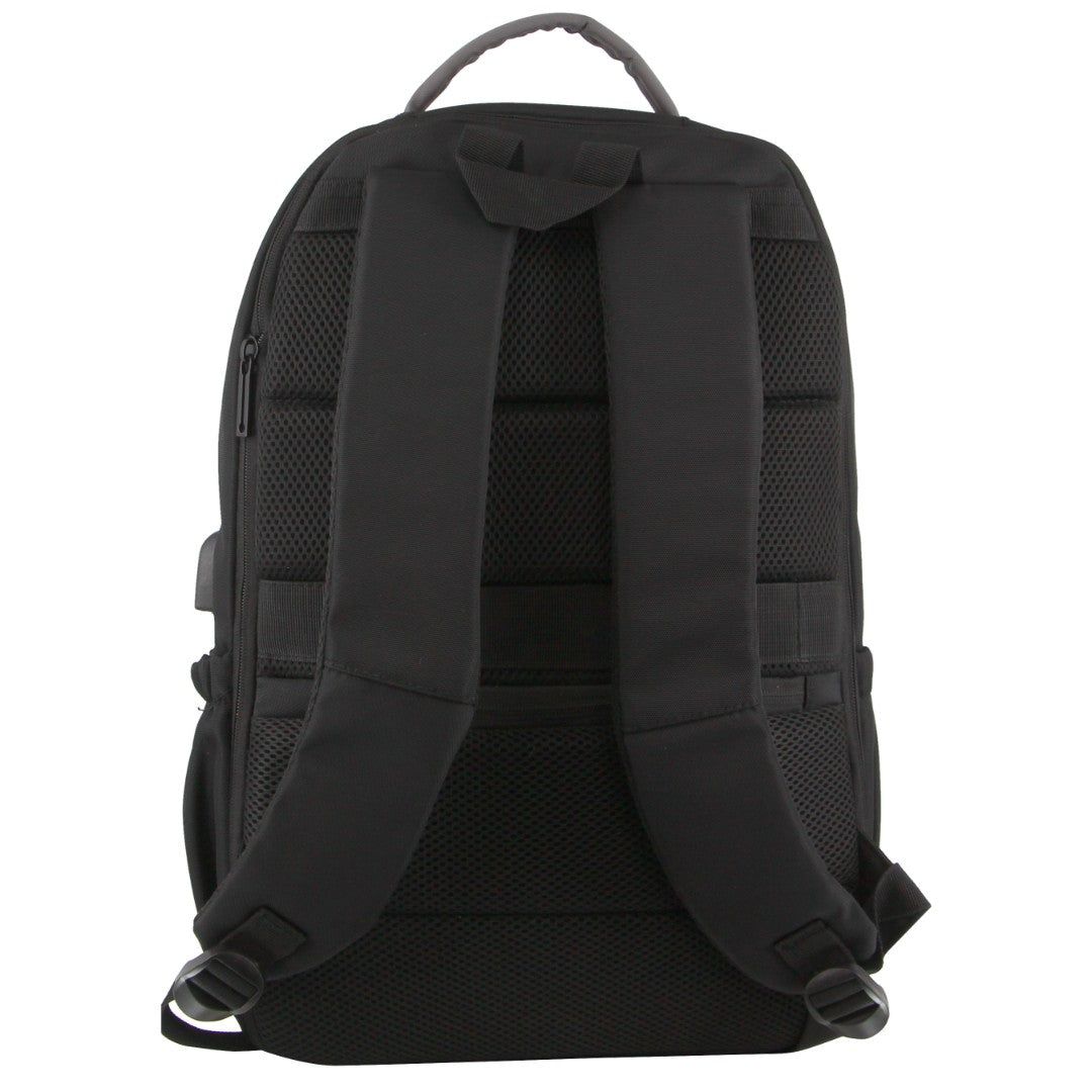 Mochila De viaje Pierre Cardin Travel & Business Backpack with Built-in USB Port Travel Gris Oscuro | VXAE-40869