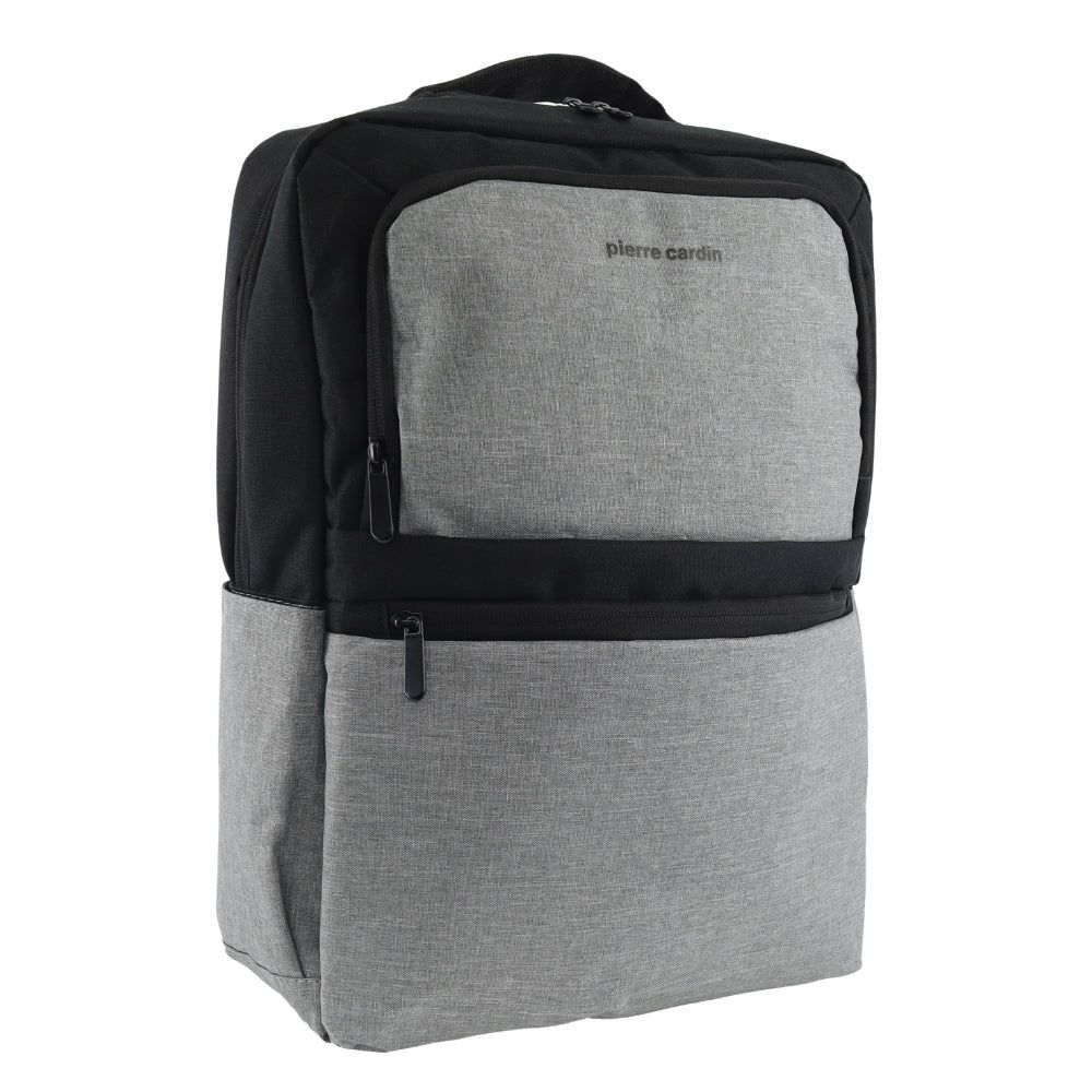 Mochilas Pierre Cardin Travel & Business Backpack with Built-in USB Port Hombre Gris | PILH-79104